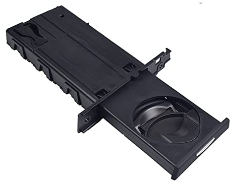 QUENPE Portavasos de Bebida del Lado Izquierdo del Conductor Delantero, for BMW, E90 E91 318I 325I 328I 51459173463 51459173469 Portavasos(Black Right Straight)