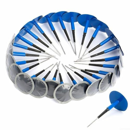 Gdfnmogo Gummi Pilz Nägel Reifen Reparatur Set Gumminägel Allgemeines Autoreifen Reparaturset - Auto Panne Reparatur Werkzeug für Motorrad Auto LKW