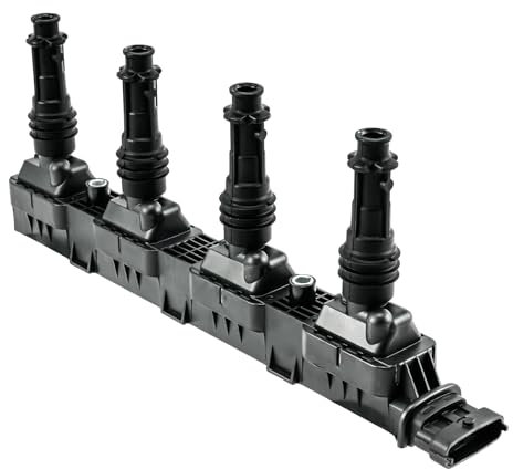 Fesuda Zündspule 20189 – 1 Stück Zündmodul, kompatibel mit Opel Agila/Astra H/Corsa C/Corsa D/Meriva (2004-2014), Vauxhall Astra/Corsa Mk (2000-2014)