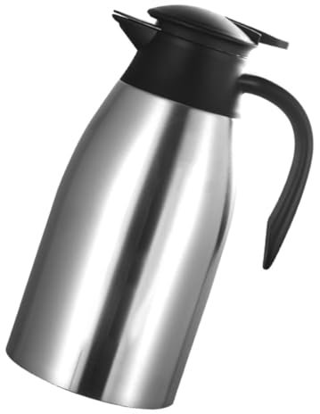 FUNNETOYU Jarra Térmica Aislada Inoxidable Para Café y Para y Diseño y Para Camping y Bebidas Calientes
