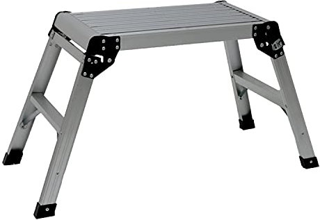 Oypla 150kg Folding Aluminium Work Platform Step Up Bench Ladder EN131