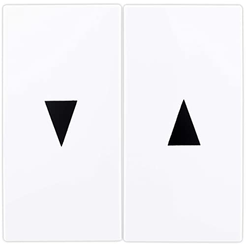 REV 0208450106 Copertura otturatore/Interruttore cieco, Bianco, Rolladenschalter