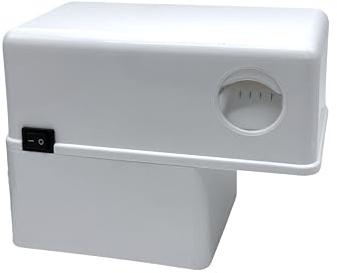 pelamatic - Robito Vaina Baby 2022 | Máquina Eléctrica para Desgranar Habas de Pequeño Tamaño | Inicio con un Solo Botón | Desgrana con Rapidez | Cuchillas y Rodillos Autónomos, Blanco, Plástico