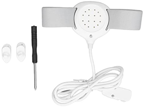 Zwinner Alarma de Enuresis, Sensor Eléctrico para Mojar la Cama, Alarmas para Mojar la Cama para Niños Mayores, Niñas Mayores, Sueño Profundo, Sensor de Orina Nocturno con Tono de Timbre, Vibración
