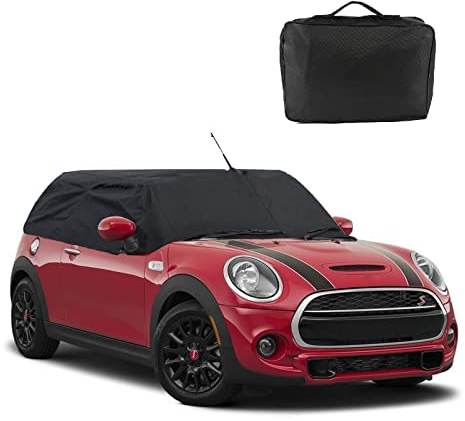 Copertura Auto Impermeabile Sostituzione per Mini Cabrio R52 R57 F57 2005-2022, Mezzo Garage Sostituzione per Mini Cooper 3 Doors, Copertura Antivento per Tutte Stagioni, Resistente ai raggi UV
