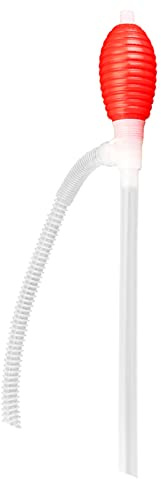 iSpchen ölabsaugpumpe Tragbare manuelle ölpumpe Handpumpe Umfüllpumpe Transferpumpe Auto Benzinpumpe Flüssigkeit Benzin abzupumpen Kraftstoffpumpe mit flexible Schlauch für Wasser,Benzin,Öl pumpen