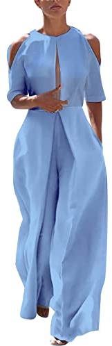 Jumpsuit Damen Sommer,Jumpsuit Sommer Elegant,Sommerlicher Jumpsuit,Jumpsuit Damen Gr 46 48,Jumpsuit Spitze Festlich,Gefütterte Arbeitshose,Jumpsuit Schwarz Festlich