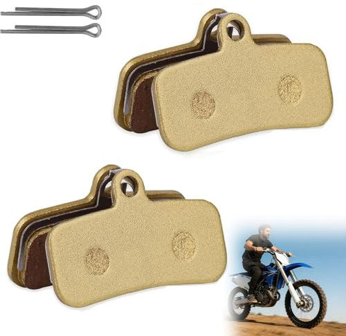 2pcs Disc Brake Pads, Compatible with Surron Light Bee X/S Segway X160 X260 Talaria Sting R MX3 MX4 Durable Front Rear Electric Dirt Bike Replacement Pads, Surron Light Bee Brake Pads & Talaria Sting