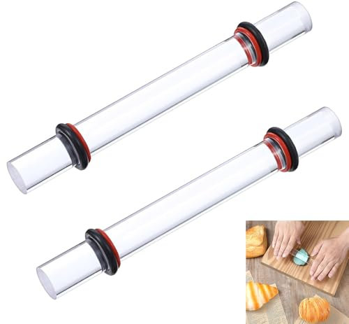 Polymer Clay Tools Kit, 2 Acrylic Clay Rollers, for Clay Molding and Sculpting Tools, for Shaping DIY Clay Crafts and Reshaping Clay