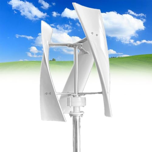 Kit de generador de turbina eólica vertical de 12000 W con controlador eólico-solar, solución de iluminación doméstica y callejera de 12 V CA, sistema de energía renovable eficiente para vida fuera de
