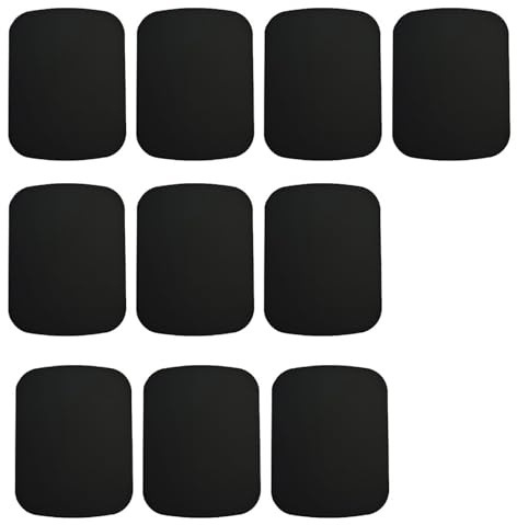 AOOOWER Placa de montaje para teléfono, lámina de metal adhesiva de alta resistencia para parabrisas de coche y salpicadero, soporte de coche