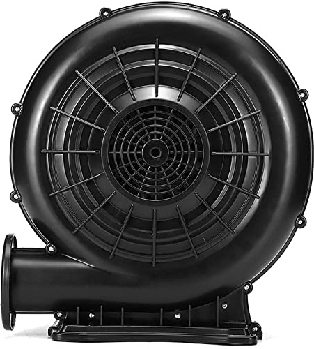 Ventilador inflable para castillo hinchable, soplador de aire impermeable para pequeña casa de rebote inflable, potencia de 550 W para una instalación rápida y durabilidad