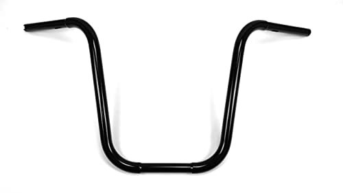 1 Pollice (25,4 mm) Manubrio Universale Classic Fat Ape Hanger 17 Pollice Nero