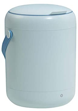 PanHuiWen Mini Lavatrice per Intimo Mini Lavatrice Portatile per Scarpe Lavatrice A Mano Elettrica Lavatrice Manuale da Campeggio 2.8L Antibatterico con Luce Blu,Blue