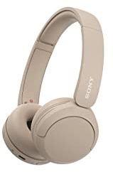 Sony WH-CH520 Migliori cuffie wireless Bluetooth On-Ear con microfono per chiamate e controllo vocale, fino a 50 ore di durata della batteria con funzione di ricarica rapida, include cavo di ricarica