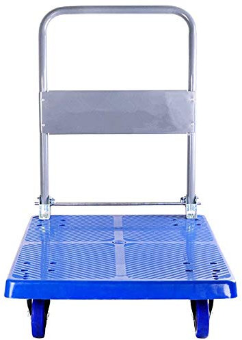 Multifunktionaler Treppensteiger-Sackkarre aus Aluminiumlegierung mit pannensicheren Gummi-Lufträdern und 300 kg Tragfähigkeit, silberner Klappwagen
