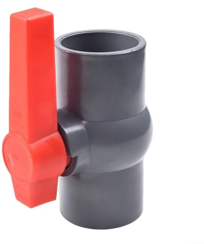 Vereinfachen Sie Ihre Sanitärprojekte mit einem PVC-Kugelhahn mit praktischer Schiebebuchse (50 mm)