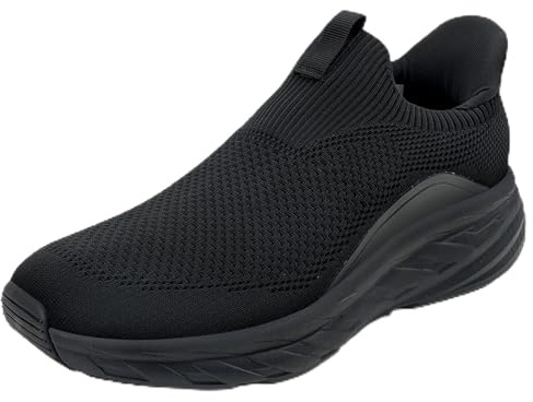 Sosenfer Scarpe Uomo Slip On Senza Lacci – Scarpe Sportive Leggere e Traspiranti, Sneakers comode in Mesh per Camminare, Jogging e Fitness