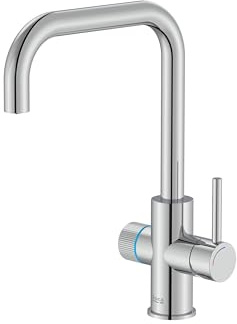 Roca Aquafy A5A8C3GC00 Grifo de Cocina con Filtro de Agua 5 Etapas. Agua limpia sin botellas y sin nanoplásticos. Sistema de filtración para cocina, mejor sabor y menos impurezas.