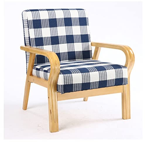 Sessel Schlafzimmer, Stühle Wohnzimmer Bequem, Mid-Century Modern Accent Chairs Gepolstert Mit Holzrahmen Armlehne Einzelsofa Stuhl Clubsessel Für Schlafzimmer Büro Einfache Montage ( Color : Style5 )