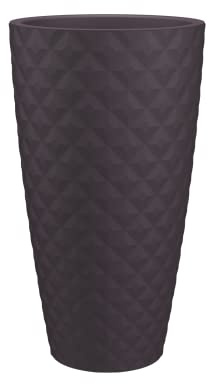 Artevasi Havana Tropical - Maceta Alta (70 cm), Color Gris