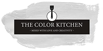 Livingwalls THE COLOR KITCHEN helle Wandfarbe - Malerfarbe für Wohnzimmer und Schlafzimmer - matte Innenfarbe in Grau - 2,5l Deckfarbe in TCK1002