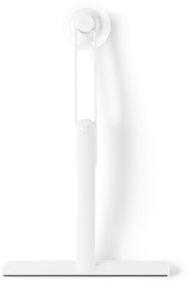 Umbra Flex Selbstklebender Duschabzieher für Badezimmerspiegel, Fenster oder Glaskabinen, Weiss