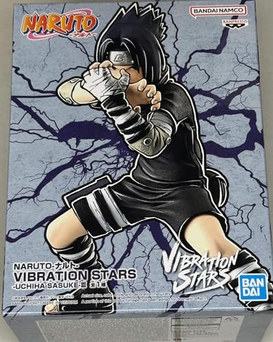 Banpresto Uchiha Sasuke III Naruto Actionfigur, Vibration Stars, 14 cm, Mehrfarbig, BP89264P