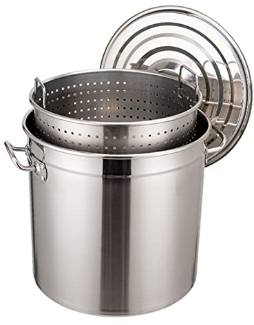 WQZStar Tonneau de vin d'isolation de Filtre, Acier Inoxydable épaissi avec Baril de Filtre, Baril de Saumure, Baril de Soupe, cuisinière à gaz générale, Suspendu, 50 cm (Suspendu 50 cm)