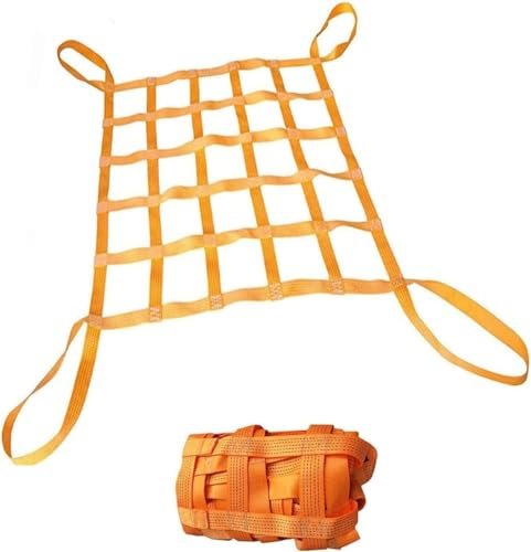 SSDDLZEQ Frachthebenetze, palettierte Frachtnetze, Hebenetze for Gebäudedocklifte, Anschlagnetze(2 X 2M/Mesh 20cm/Load 3.5t)