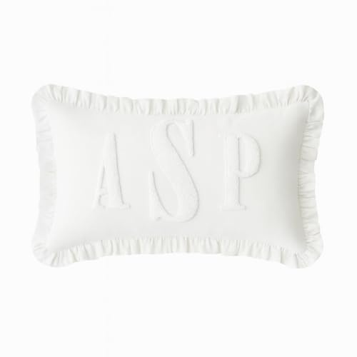 mia'spillow lab Monogrammed Custom Name Punch Needle Pillow, Personalized Pillow, Newborn Gift, New Mom Gift, Baby Gift Idea, Personalized Gift Idea