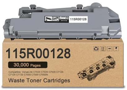 115R00128 Waste Toner Container (30,000 Pages) Compatible for Xerox VersaLink C7020 C7025 C7030 C7120 C7125 C7130 C7000 C7000N Printers