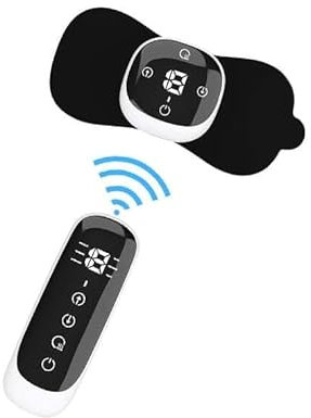 Stimolatore Muscolare TENS Wireless con Funzione Calore – Dispositivo Portatile per Alleviare Dolori a Schiena, Collo, Articolazioni – 6 Modalità, 19 Livelli, Ricaricabile