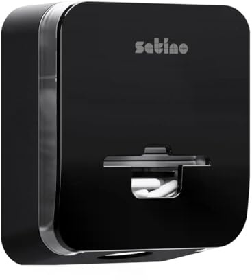 Satino HYGINITY FemCare Women's Hygiene Dispenser - 3 in 1 - Tampon Dispenser / Sanitary Bag Dispenser - Up to 30 Pads and 160 Tampons - Black