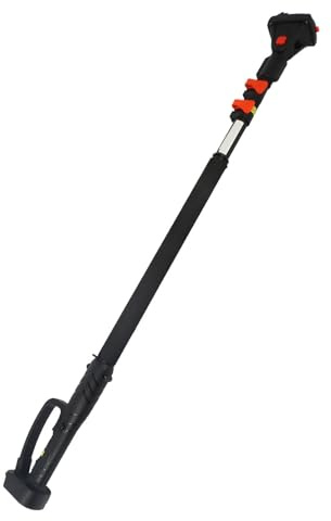 ZAICOLER Poteau d'extension pour Sécateur électrique, Tige Télescopique Réglable, Poteau à Tête Rotative à 180 Degrés avec Portée de 4,27 à 8,20 Pieds, pour Batterie BL1860
