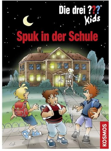 Die drei ??? Kids, Spuk in der Schule: Elf bunt illustrierte Mitrate-Fälle mit spannenden Rätseln zum Selberlösen, das ideale Geschenk für kleine ... mit spannenden Rätseln zum Selberlösen