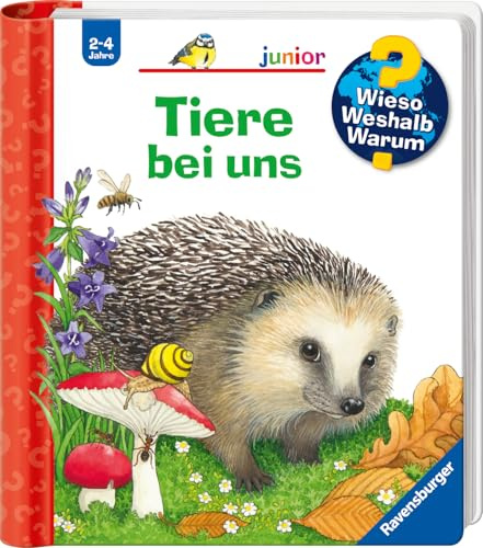 Wieso? Weshalb? Warum? junior, Band 33 - Tiere bei uns (Sachbuch ab 2 Jahre - mit Klappen) (junior, 33)