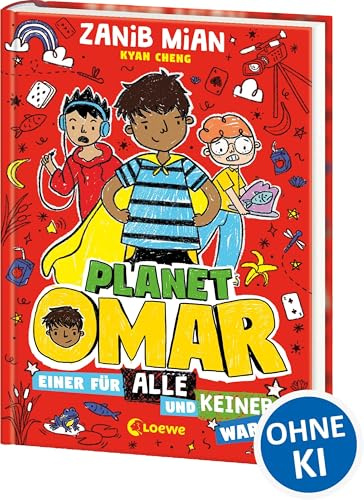 Planet Omar (Band 4) - Einer für alle und keiner war's: Lustiger Comic-Roman für Kinder ab 8 Jahren