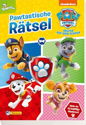 PAW Patrol Kindergartenheft: PAWtastische Rätsel: Mal- und Rätselblock ab 3 Jahre mit über 60 Suchbildern, Ausmalbildern, Denkspielen und Labyrinth-Rätseln