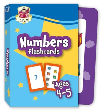 Numbers Flashcards for Ages 4-5 (Reception) (CGP Reception Activity Books and Cards)