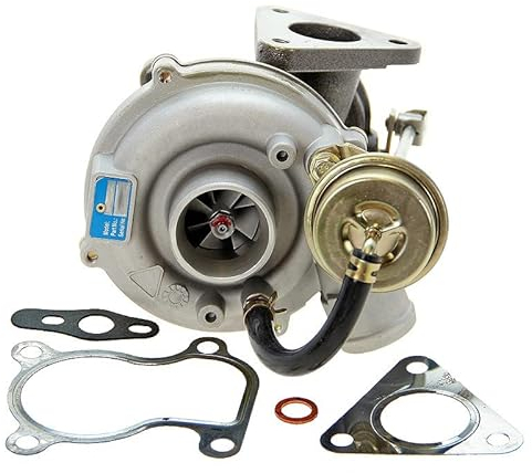 BESTPRICE 1x Turbocompresor incl. Toma de vacío, compatible con AUDI A3 (8L1), SEAT LEON (1M1), TOLEDO II (1M2), SKODA OCTAVIA 1 (1U2) (1U5), VW BORA (1J2) (1J6), GOLF 4 (1J1) (1J5)