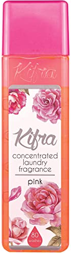 KIFRA PINK Profumo per Bucato Concentrato 200ml 80 Cicli di Lavaggio