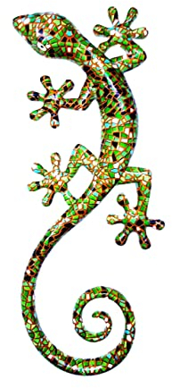 Ambiance Sud, Décoration résine Salamandre TTGM E 42x17cm