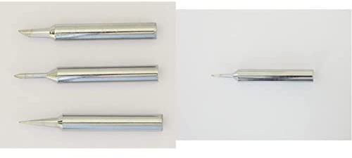 Antex MMF00J0 XS Assorted bit Pack 51, 53 and 55 (Pack of 3) & Soldering Iron Replacement bit - 1.0mm for XS25 (56 bit)