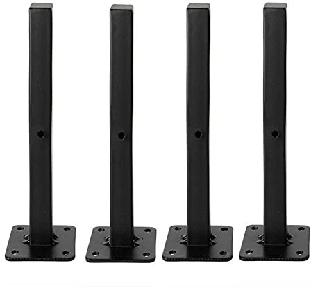 Zanotva Staffe per Mensole, Reggimensole ​Industriali a Scomparsa, Supporto Mensole Pesanti Nascosti da Parete per Scaffali in Legno, Confezione da 4 (Size : 35cm/13.8in)