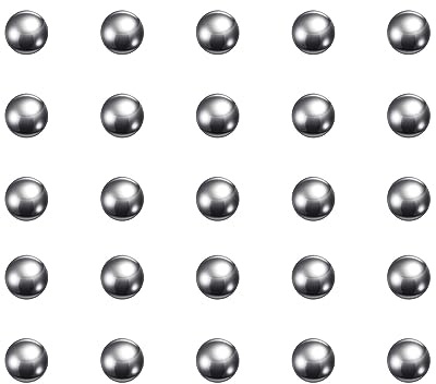 QUARKZMAN 200Stk Präzision Kugeln 3.5mm Durchmesser 440C Edelstahl G25 für Lager