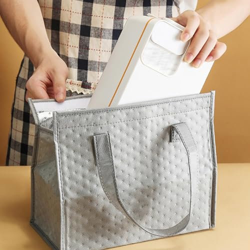 Fiambrera eléctrica de 1 l, calentador de almuerzo con autocalentamiento y recipiente de acero inoxidable extraíble, lonchera recargable con calefacción y bolsa aislante, calentador de almuerzo(Green)