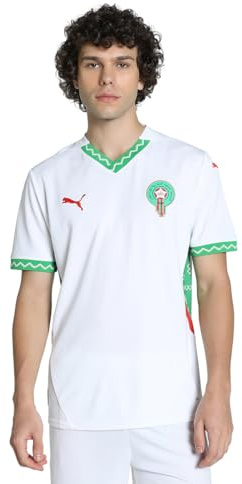 PUMA Marokko Trikot Away 2025 weissrot L