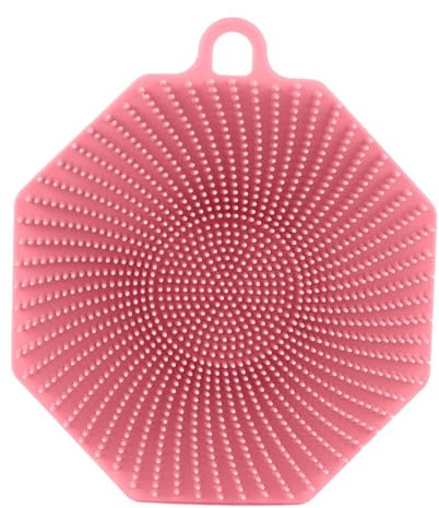 YNPQTDS Spazzola per il corpo in silicone con setole morbide, accessorio delicato per il bagno, esfoliante per la pelle, massaggiatore per cuoio capelluto, spugne da doccia per tutti i tipi di pelle