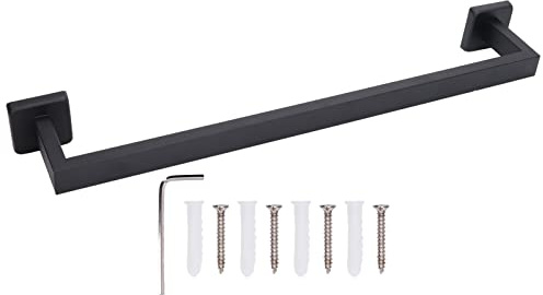 Handtuchhalter, Edelstahl gebürstet Handtuchstange für Wandmontage, Badzubehör für Badezimmer Küche, stabil langlebig, für Moderne Badezimmerdeko.